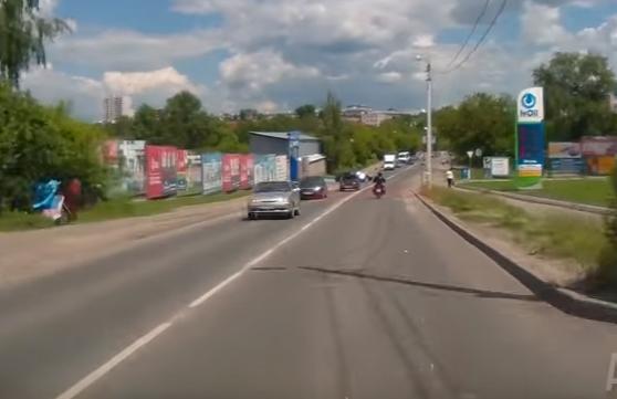 Первые летние ДТП: видео